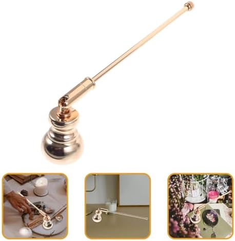 STOBAZA Candle Snuffer 98 Long Metal Candle Extinguisher Tool