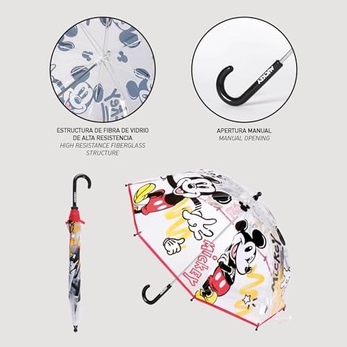 Mickey Mouse Bubble Umbrella - Fun Durable