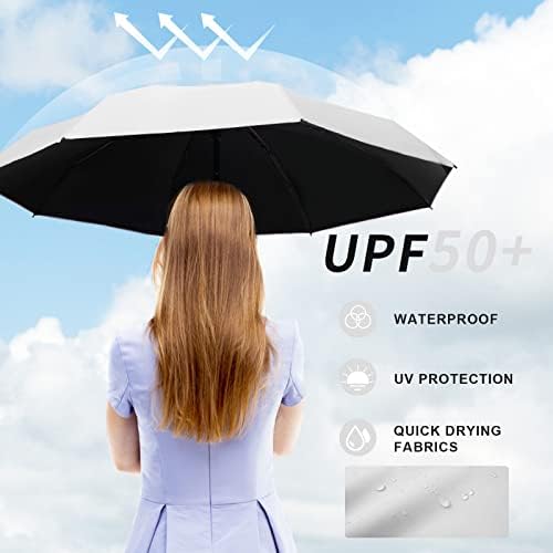 Kavoilauri Mini Folding Pocket Umbrella with Case