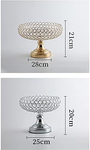 Elegant Wrought Iron Candle Holder with Dried Fruit Tray