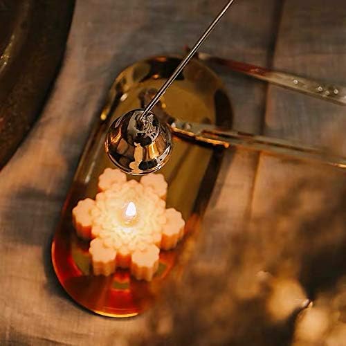 MUXSAM Gold Candle Snuffer with Long Handle 1