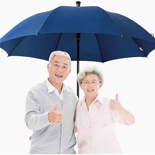 AVIITI Non-Slip Walking Stick Umbrella 83cm326in Red