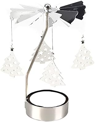 Silver Moon Angel Fairy Tea Light Holder