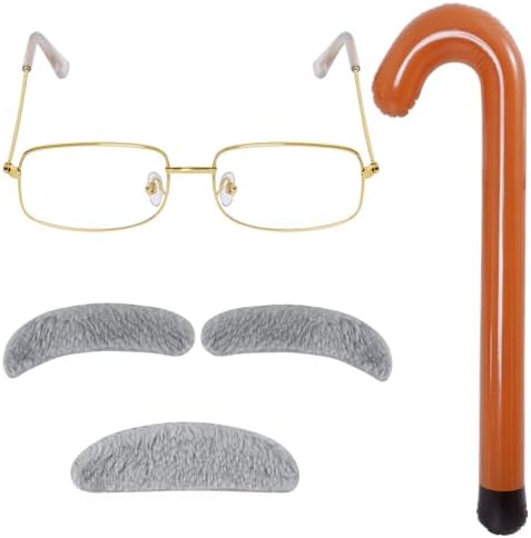 Dxhycc Grandpa Costume Set for 100 Day of School