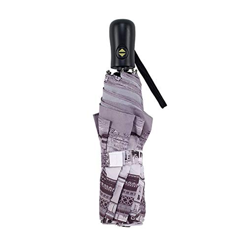 Galleria-Paris Large Portable Folding Umbrella 48 Arc