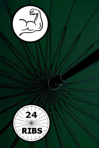60MPH Windproof 24 Rib XL Golf Umbrella