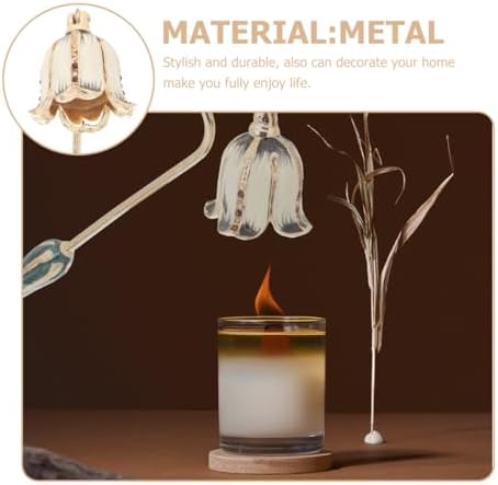 SEWACC Candle Snuffer with Long Handle Metal Extinguisher 1