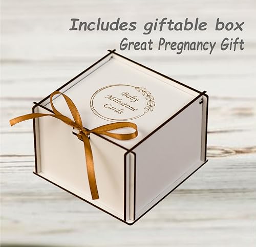 UkrWood Baby Monthly Milestone Signs