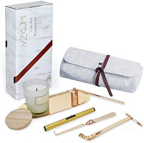 YZGJM Exquisite Candle Tools Pack Bag Set