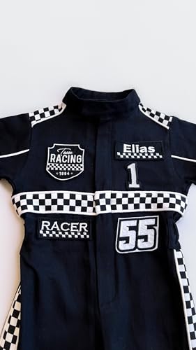 Handmade Race Car Driver Costume for Toddlers