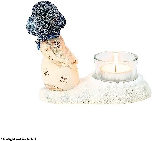 Pavilion Gift Company - Cold Outside Snowman Tealight Holder 1