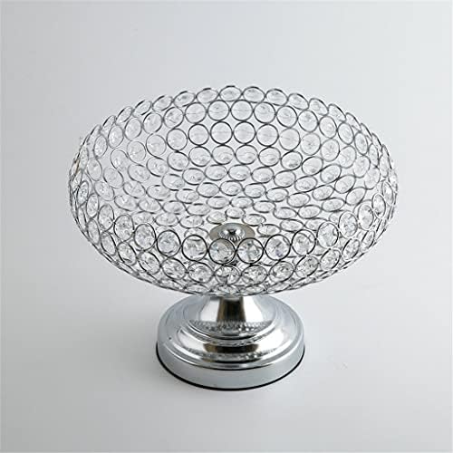 Elegant Wrought Iron Candle Holder with Dried Fruit Tray