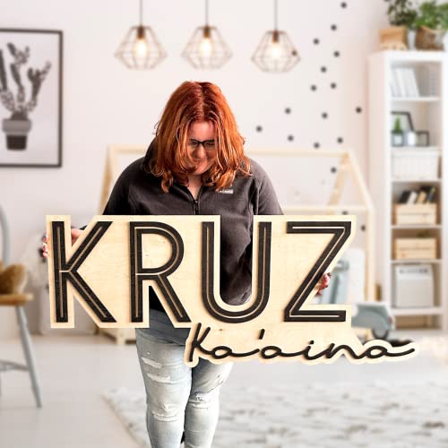 Yippee Daisy Personalized Wooden Name Sign 1