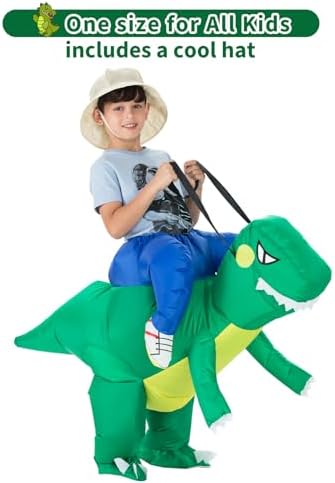 TOLOCO Inflatable Dinosaur Costume for Kids 1