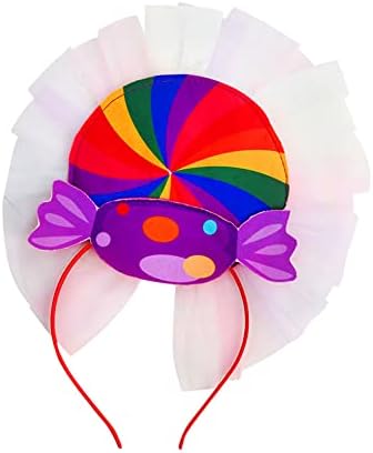 IDOPIP Rainbow Candy Tutu Dress for Girls 3-10Y 1