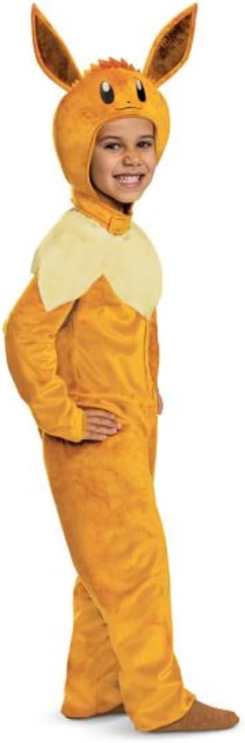 Disguise Eevee Costume for Kids - Official Pokemon Hooded Jumpsuit 1