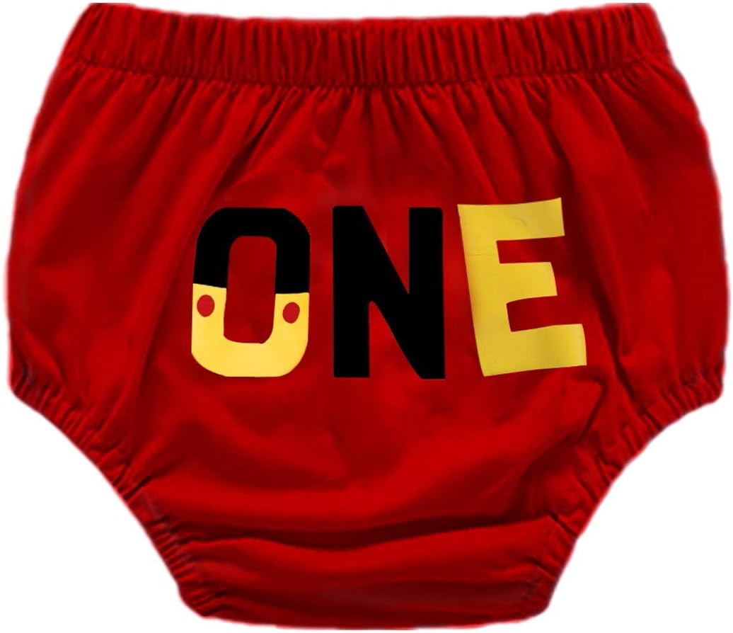 HIHCBF First Birthday Party Outfit 5PCS Baby Costume Set