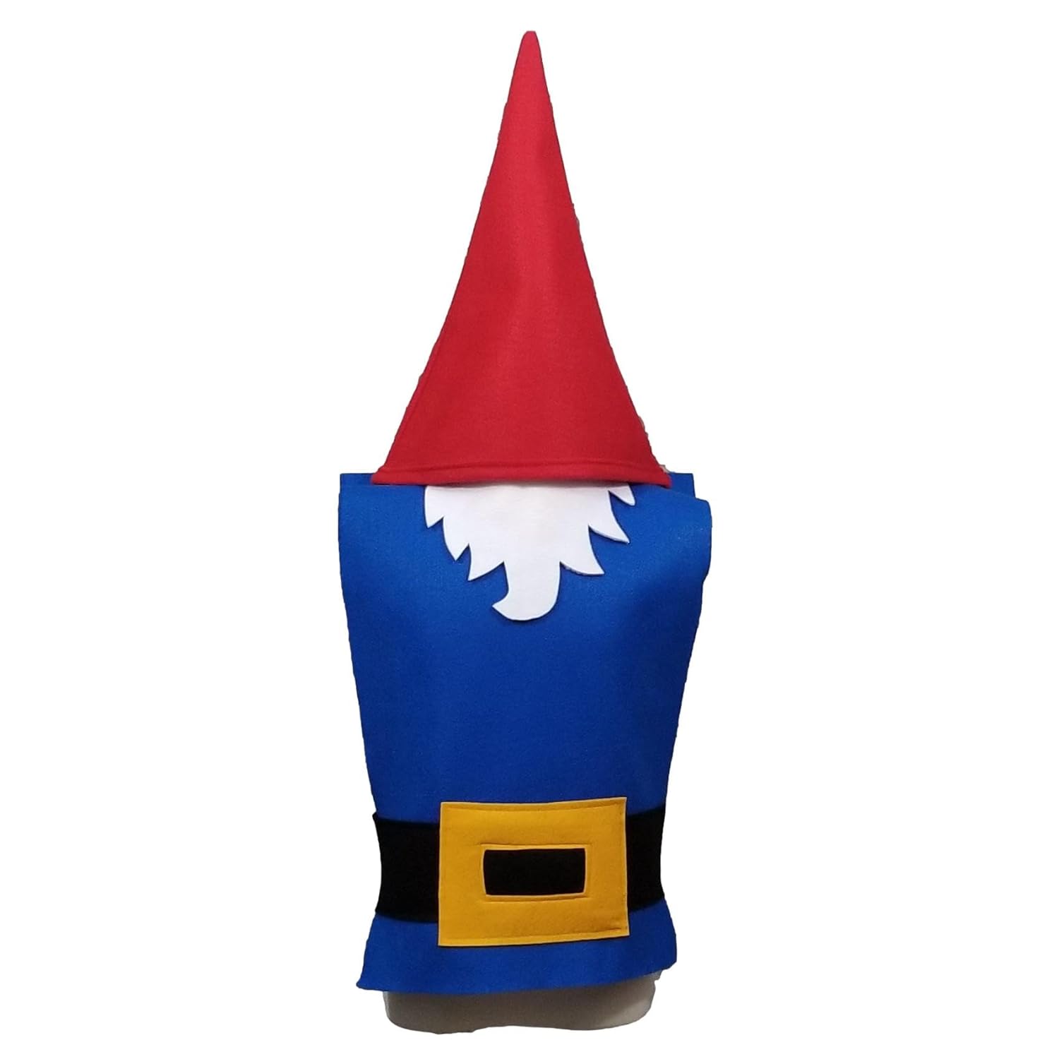 Blue and Red Gnome Costume Set for Kids and Adults