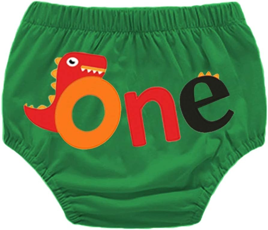 HIHCBF Dinosaur Cake Smash Outfit for 1st Birthday