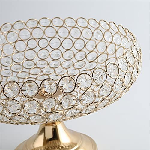Elegant Wrought Iron Candle Holder with Dried Fruit Tray