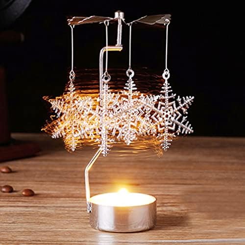 Beaupretty Rotary Tea Light Candleholder with Tray