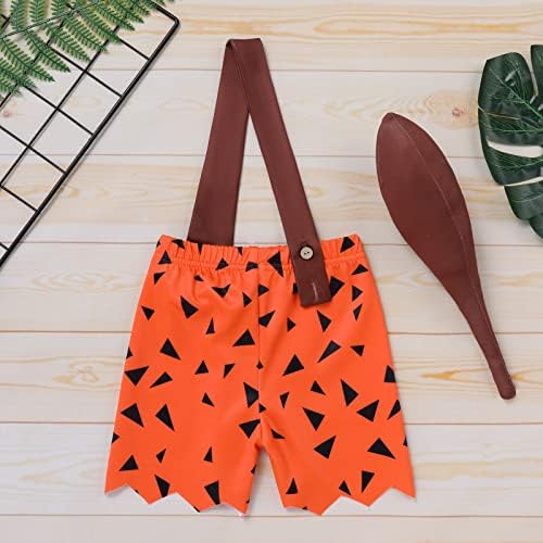 IMEKIS Kids Caveman Costume for Baby Boy Girl
