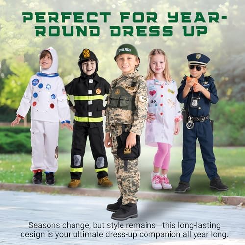 Dress Up America Army Costume for Boys Military Special Forces Set