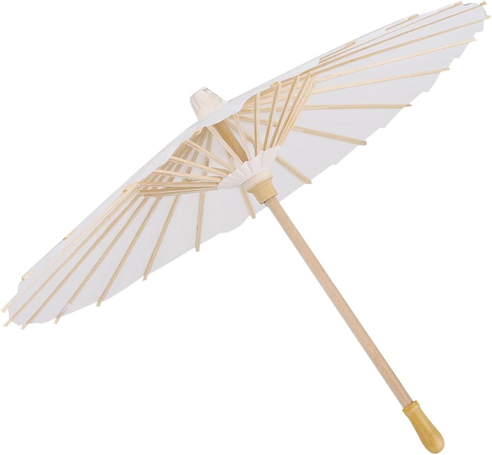 23 Handmade Oiled Paper Bamboo Parasol Umbrella