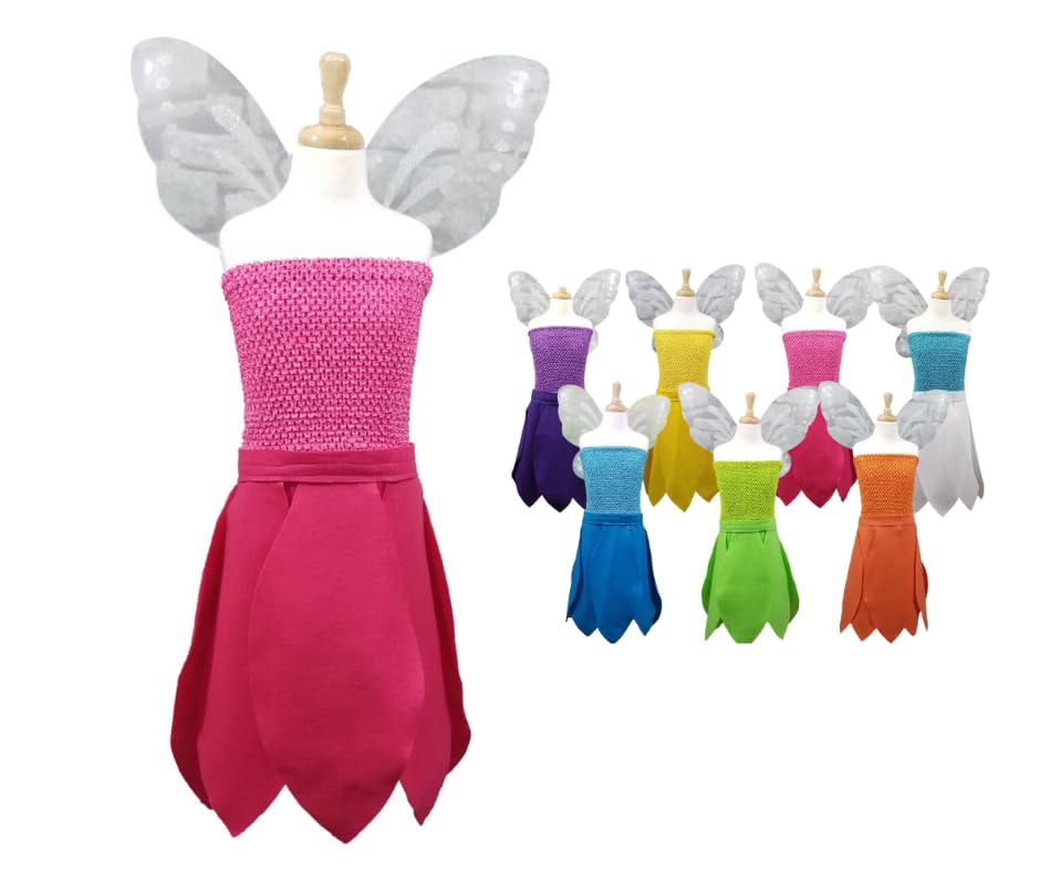 Pink Flower Fairy Costume for Baby and Kids