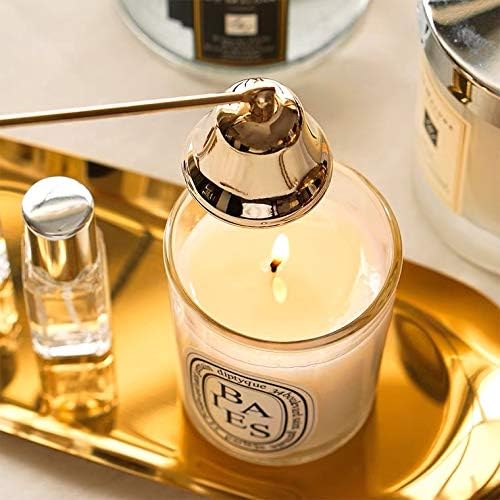 MUXSAM Gold Candle Snuffer with Long Handle 1