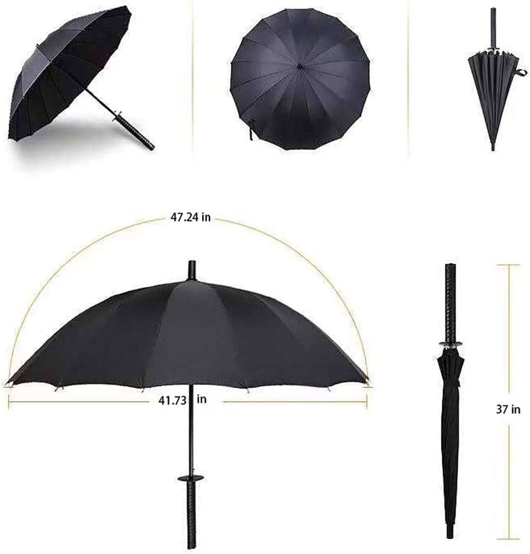 WPOZD Samurai Umbrella Automatic Windproof