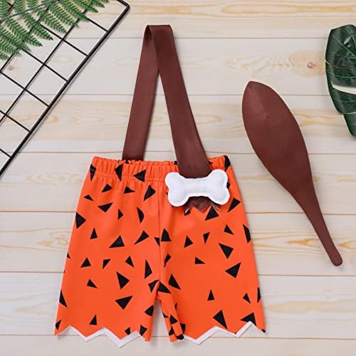 IMEKIS Kids Caveman Costume for Baby Boy Girl