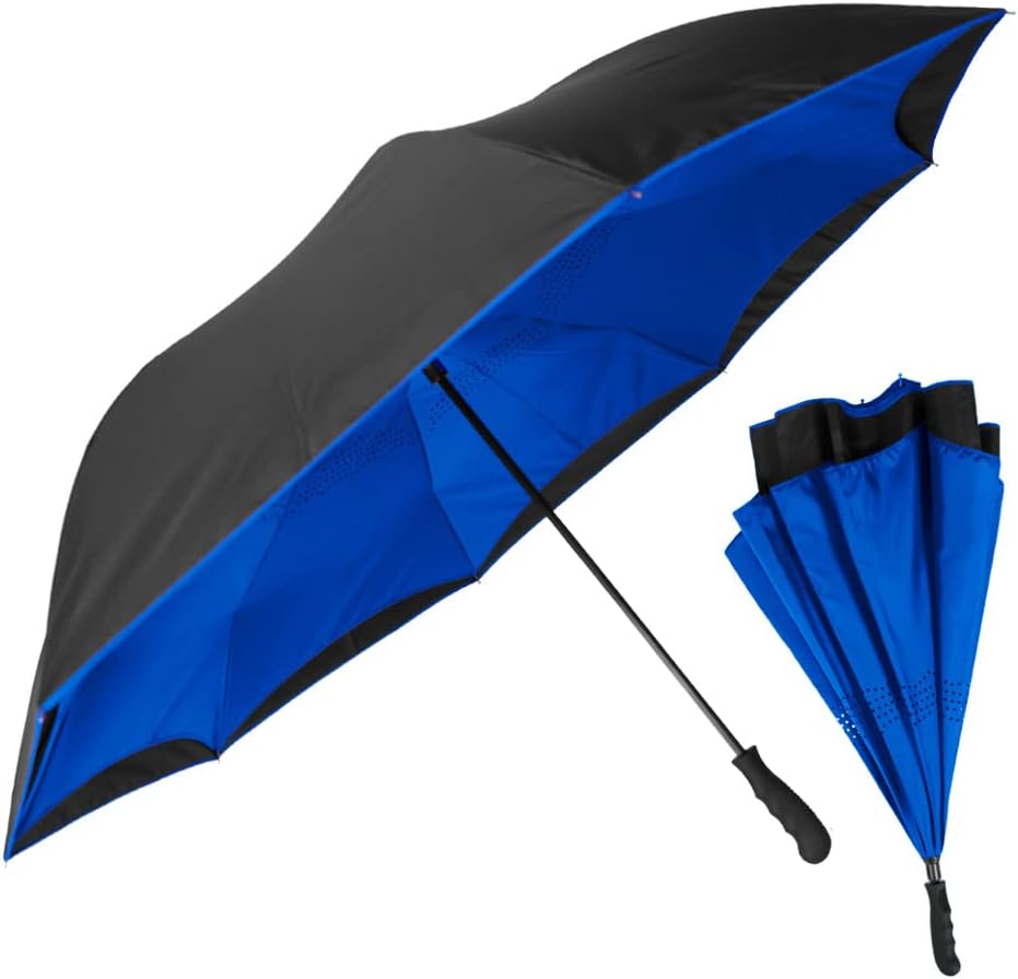 Inversa 4858 Inch Reversible Windproof Umbrella