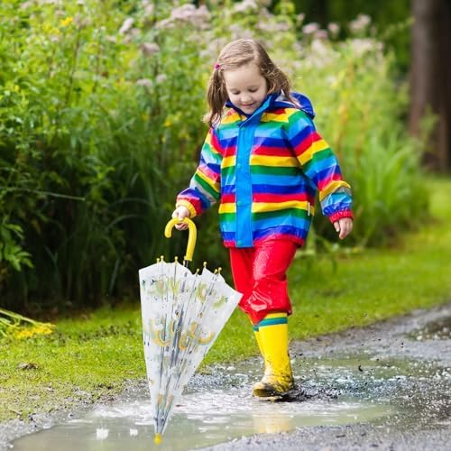 Clear Bubble Umbrella for Kids - Safe and Fun