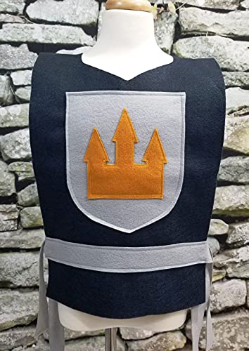 Medieval Knight Grey Tunic Baby Costume
