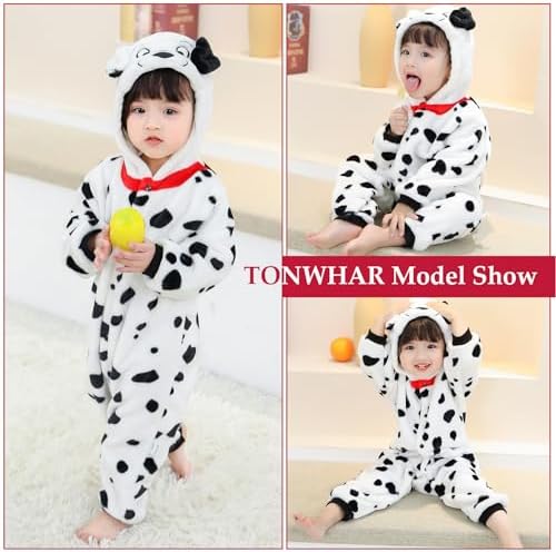 TONWHAR Baby Animal Halloween Jumpsuit for Kids and Toddlers