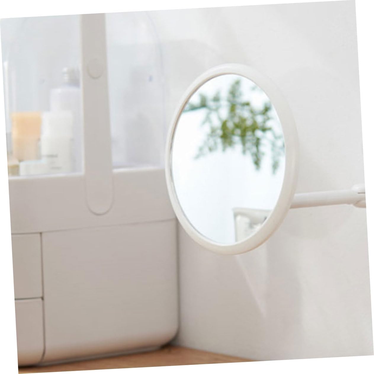 Veemoon Wall-Mounted Folding Makeup Mirror