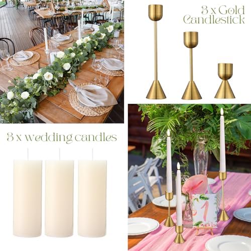 Teenyyou 10 Pcs White Mr Mrs Wedding Signs Set