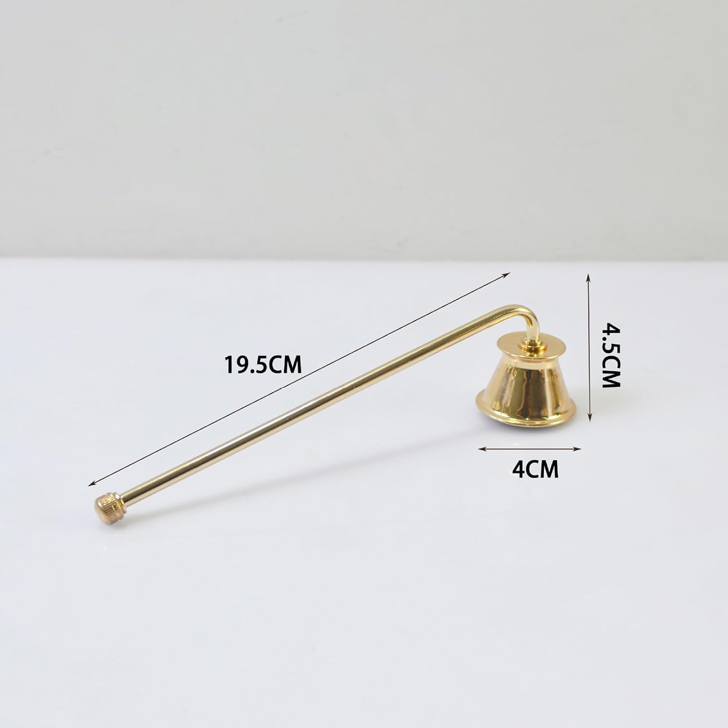 Tainrunse Candle Snuffer Stainless Steel Trumpet Shape Extinguisher