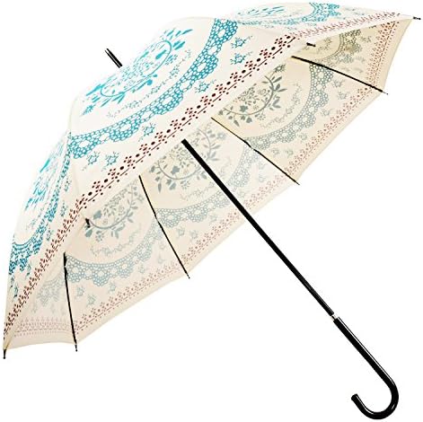 Kung Fu Smith Bubble Windproof Umbrella with Flower Totem Print