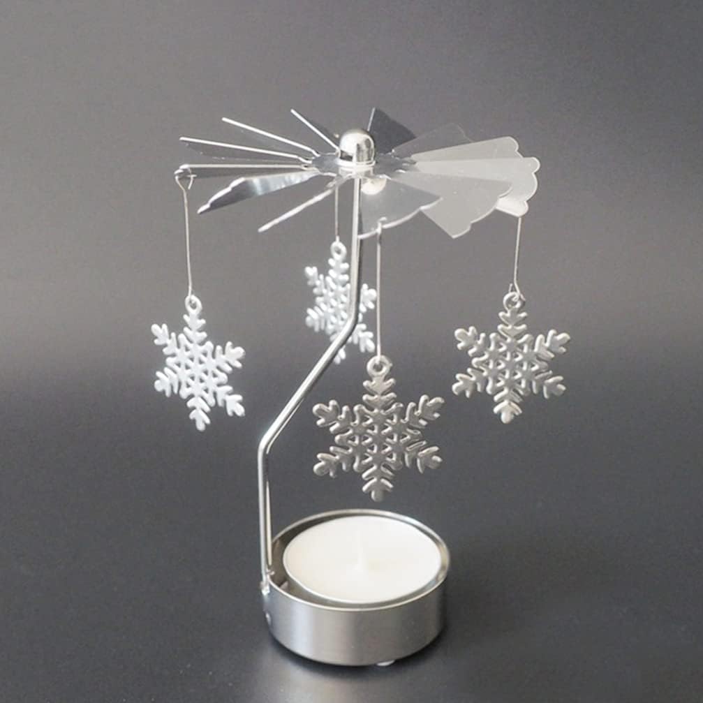 Beaupretty Rotary Tea Light Candleholder with Tray