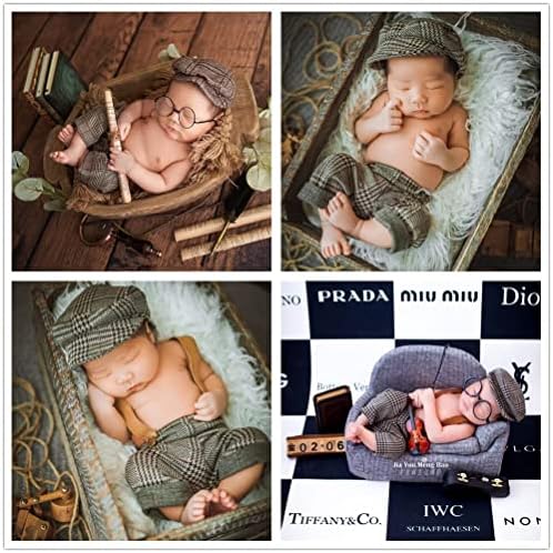 Coberllus Newborn Baby Photo Prop Set