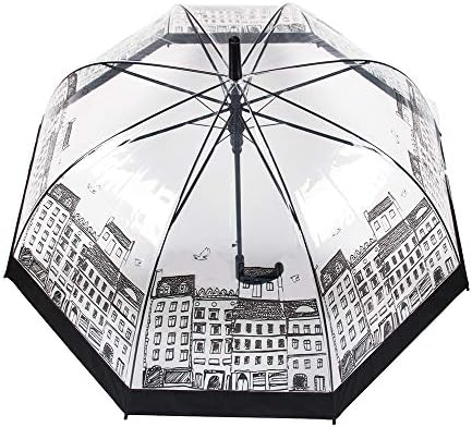 Lancoon Clear Bubble Dome Umbrella for Wedding