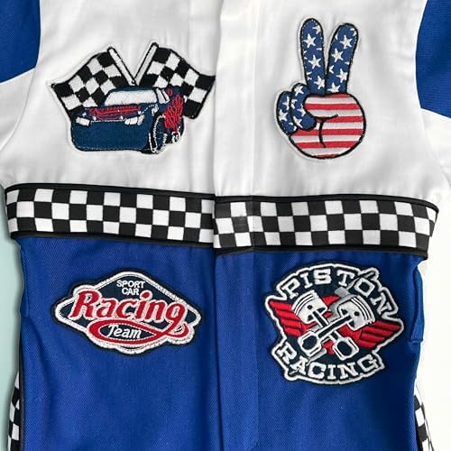 Handmade Race Car Driver Costume for Toddlers 1