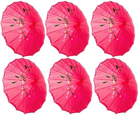 TJ Global 6-Pack Japanese Kids Size 22 Parasol Umbrellas