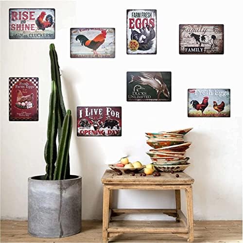 VelfDuel Gothic Retro Metal Tin Sign for Home Decor