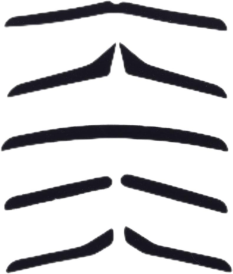 Foryysa 5pcs Fake Mustache Costume Accessory Set