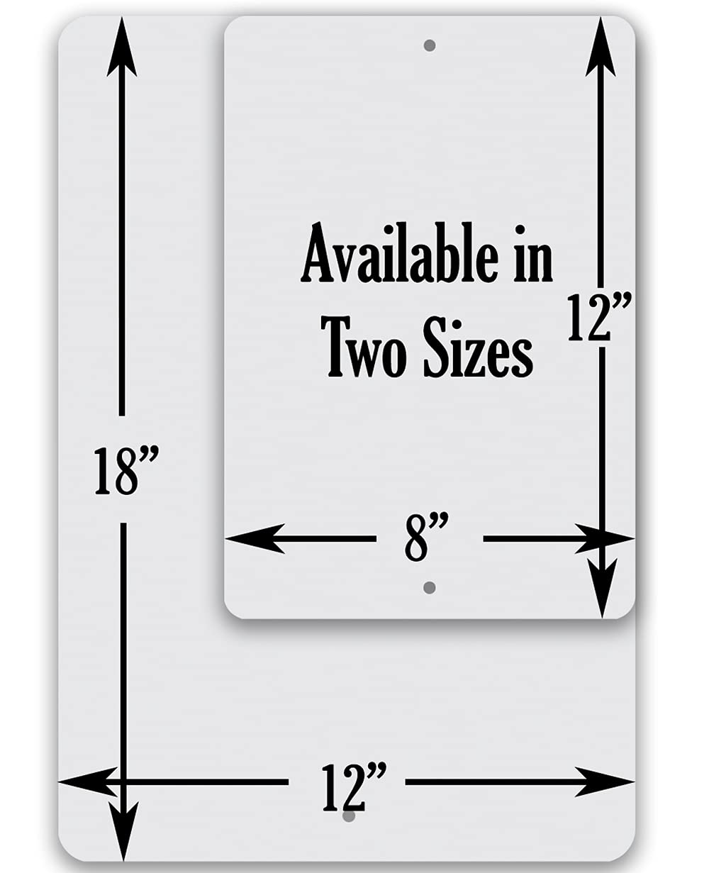 Little Sharks Brush Teeth Wall Art - 12x18 Durable Metal Sign