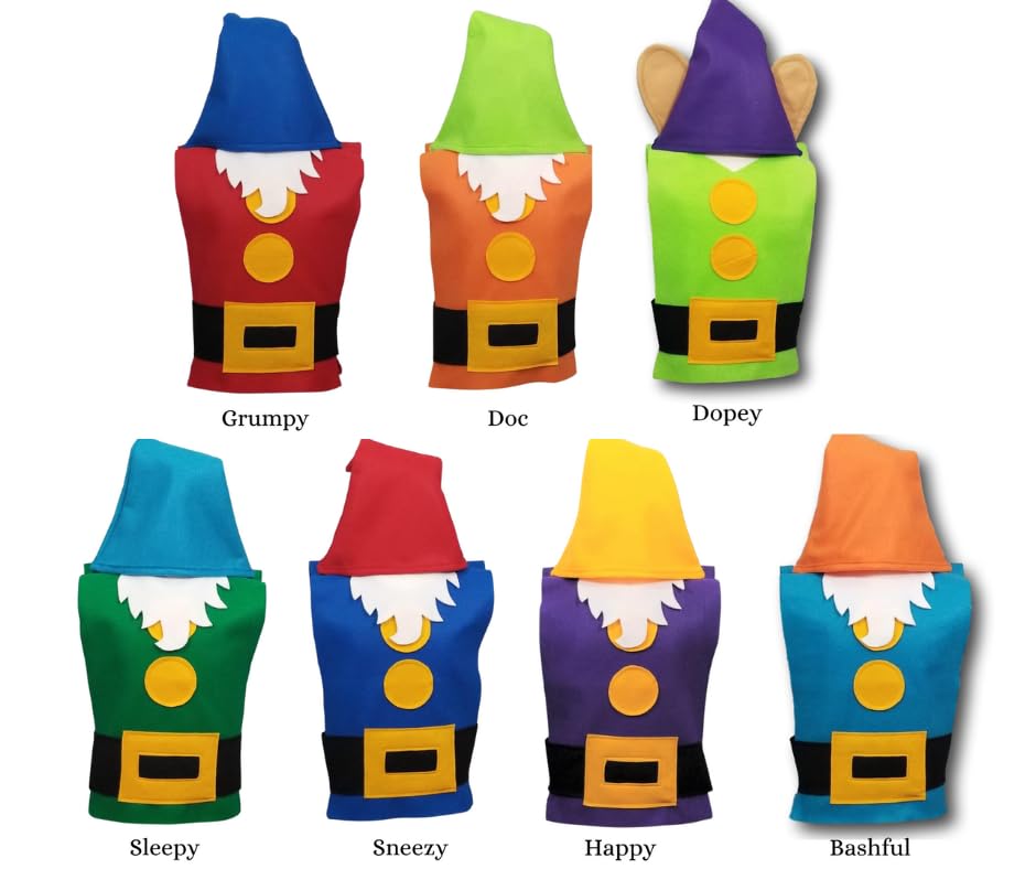Dopey Dwarf Costume Set - Kids 4-9 Years 1