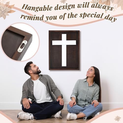 18x14 Inch Rustic Wooden Cross Wedding Gift